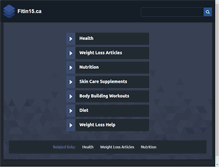 Tablet Screenshot of fitin15.ca